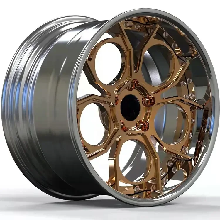 WR018 Customized 2 piece 3 piece rims 22 inch forged alloy wheels 5x112 5x120 wheels forged blank for bmw f30 e46 f10 tesla 350z