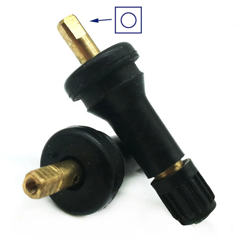 TPMS valve service kit square bottom tire pressure monitor system sensor tpms413