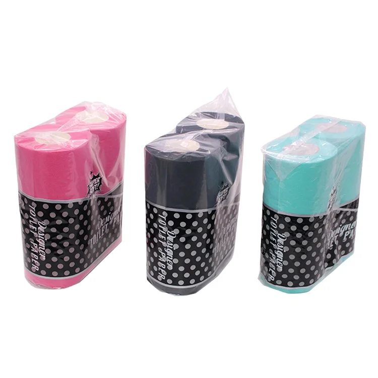 2023 Custom Embossing Color Toilet Tissue Roll With Good Quality