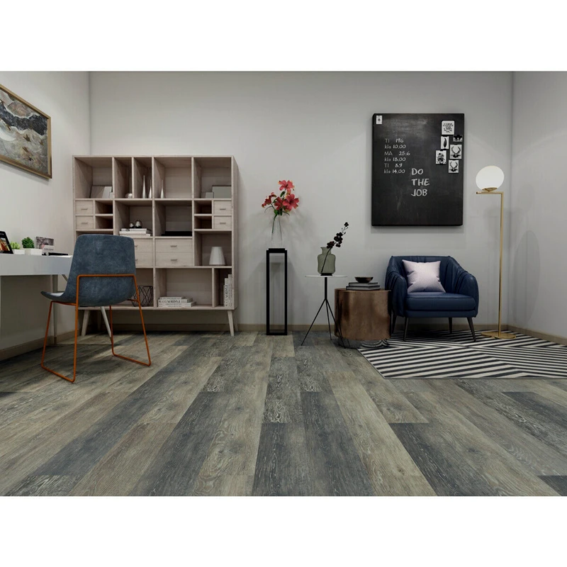  Прямая поставка с завода Водонепроницаемый виниловый настил 5 мм SPC Жесткий Сердечник