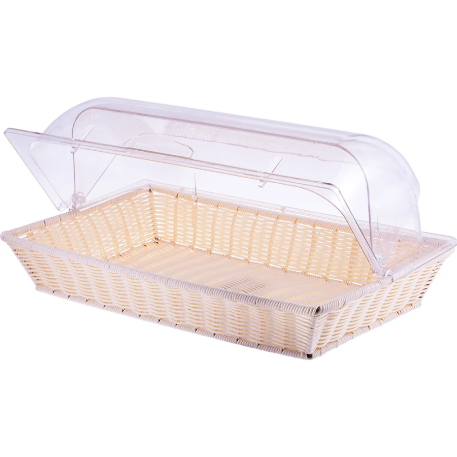 PC Cake Caddy  Cover,  Transparent Unbkreakable Cover  For Pastry box