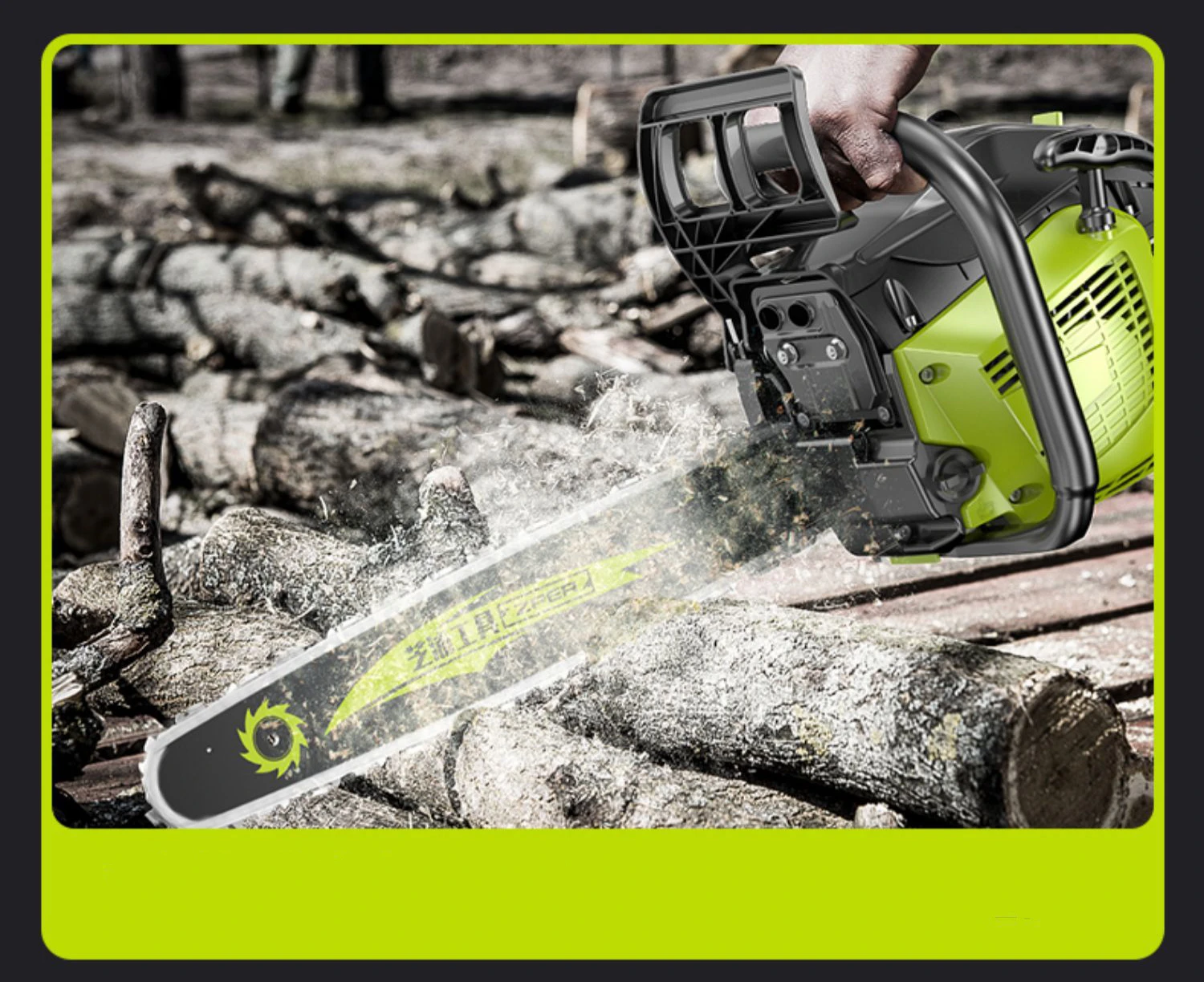 Hottest selling Powerful  58cc 20 inch gasoline saw 2.4kw high-power 2-stroke engine oil household Wireless small portable saw