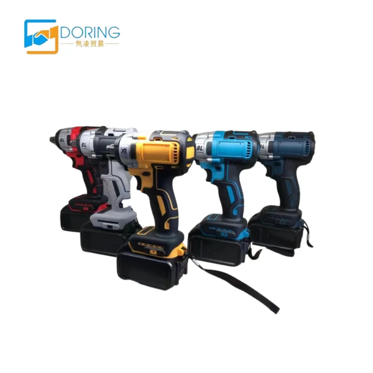 Factory Wholesale Electric Wheel Car jack Wrench With Brushless Motor 20V Impact electric Wrench for car tire