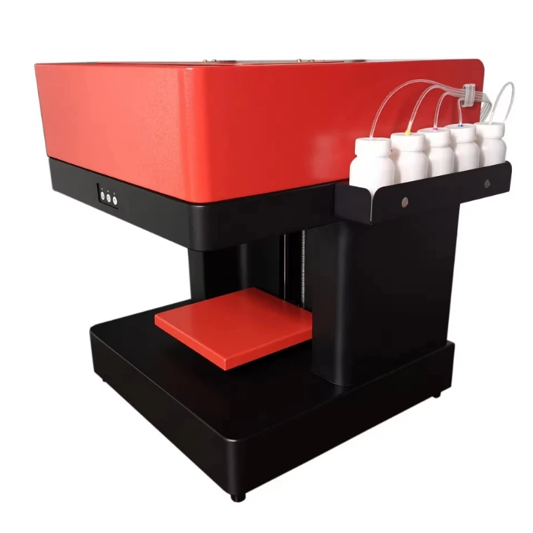 Custom Promotional Durable Using Flatbed Machine Coffee Printer For Cake Cups Of Coffee Latte Printer Macaron Answer Tea Printer