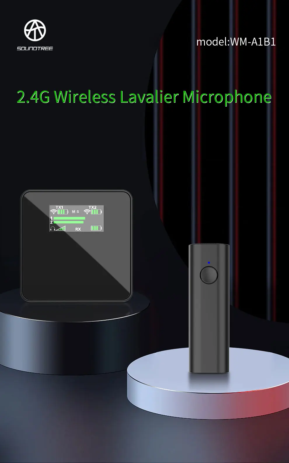 2.4ghz Wireless Microphone Lapel Microphone Trending Product Top Seller Wholesale High Quality Usb Microphone