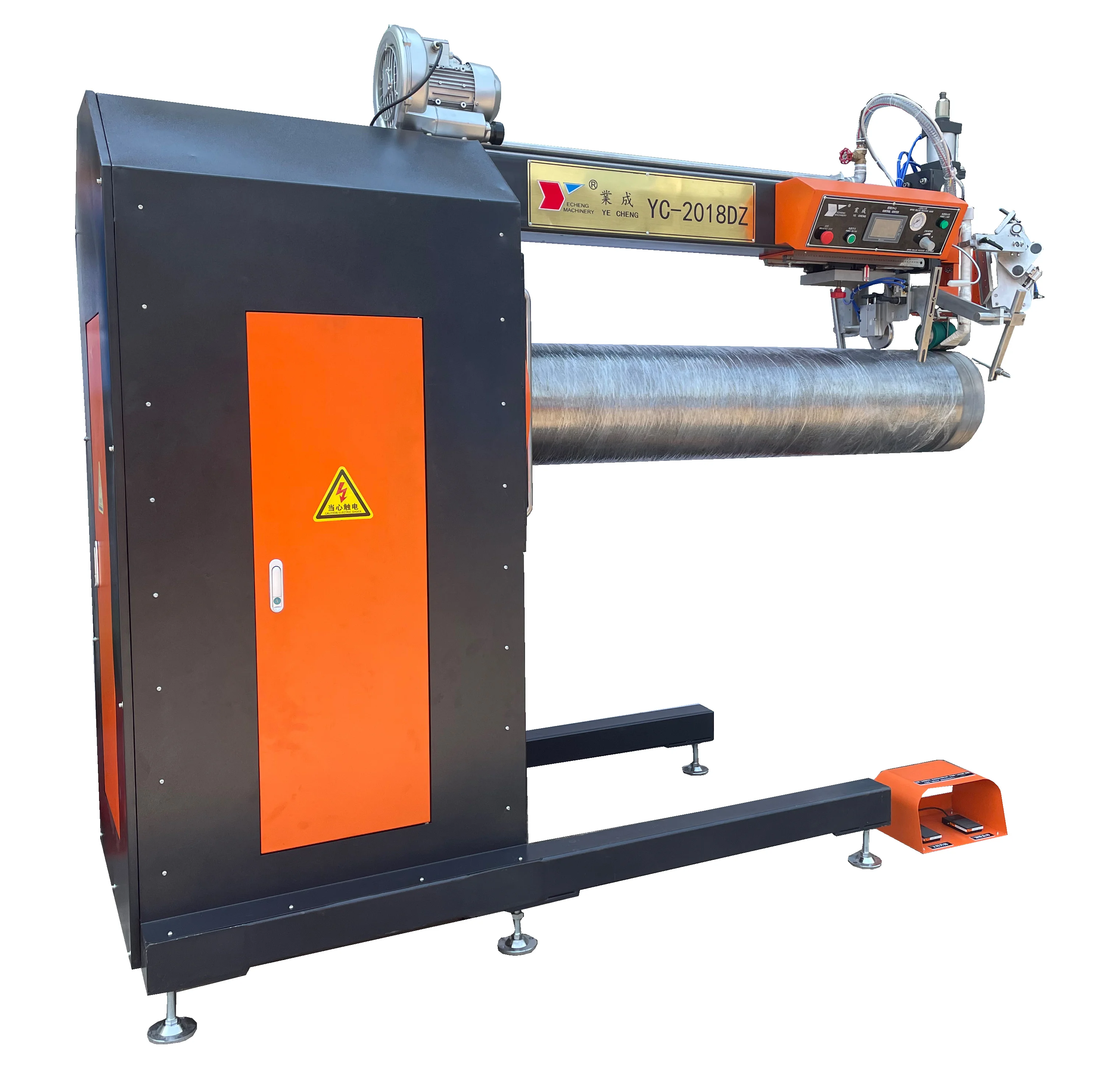 Машина для изготовления туннелей с полным захватом из ПВХ горячим воздухом по