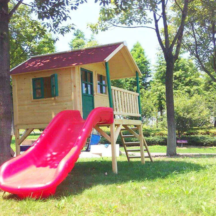 Custom outdoor garden children play wooden play house