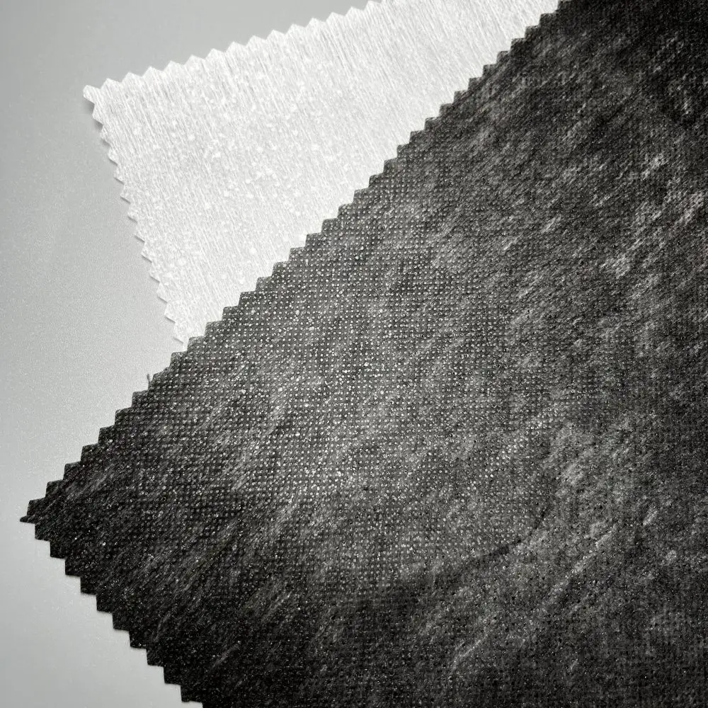 Factory Direct Sale Scatter Dot Thermal Bond Fuse Non Woven Fusible Interlining For Garment