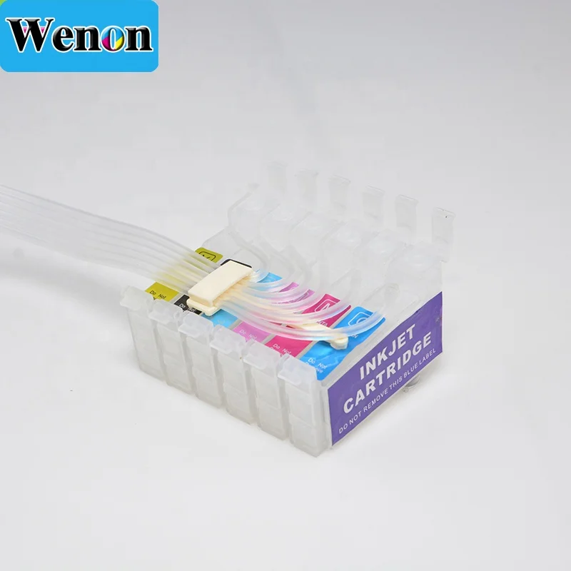 Пустая чернильная система CISS CIS для принтера Epson Stylus Photo R1800 R800 с чипом автосброса T0540