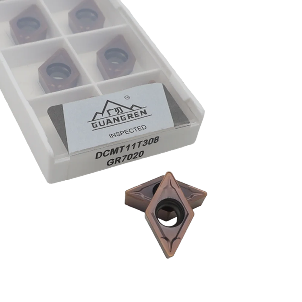 GUANGREN DCMT11T304 DCMT11T308 MV Internal TurningTool Metal Turning Tool CNC Tool Carbide Turning Insert