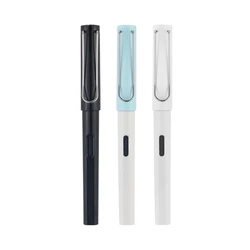 Latest Fresh And Fashionable Black White Blue Multi Function Metal Nib Classic Pens Hot Selling High Quality Fountain Pen