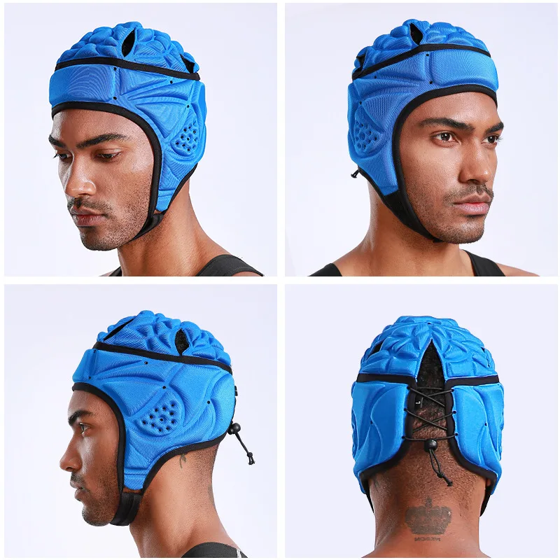 Rugby Helmet Football Soft Helmet Flag Padded Autism Special Needs Head Protection Soft Shell Soccer Head gear Head guard Youth