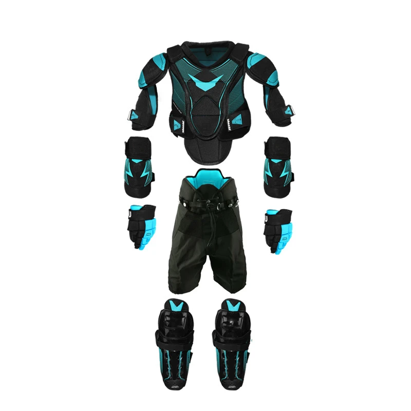 Custom packaging kids Sports gift sets Protective equipment for adult ice hockey OEM ice hockey gear 5 set