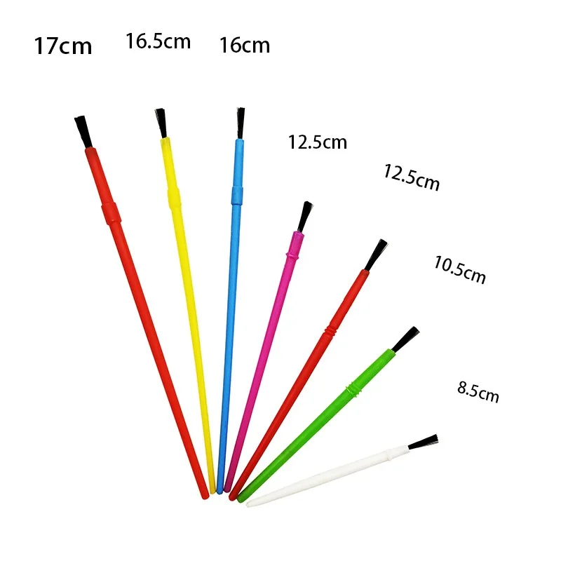 Прямые продажи с фабрики 6 шт. Круглые нейлоновые кисти для творчества рисования