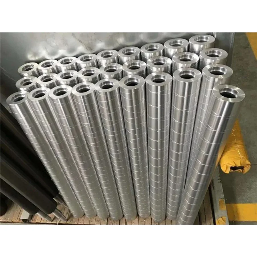 Customized Aluminium Heavy Duty Rollers Aluminum Alloy Conveyor Belt Roller for Sale