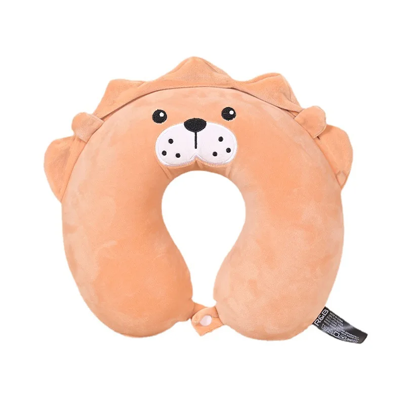 Cervical Memory Cotton Airplane Pillow Cartoon U-shaped Pillow Travel Neck Pillow