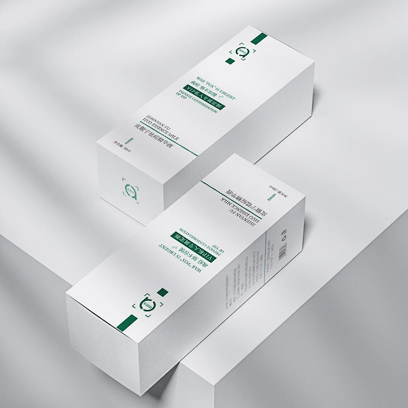 Customization Luxury Skin Care Products Perfume Cardboard Skin Care Serum Card Box product packaging custom boxes folding box