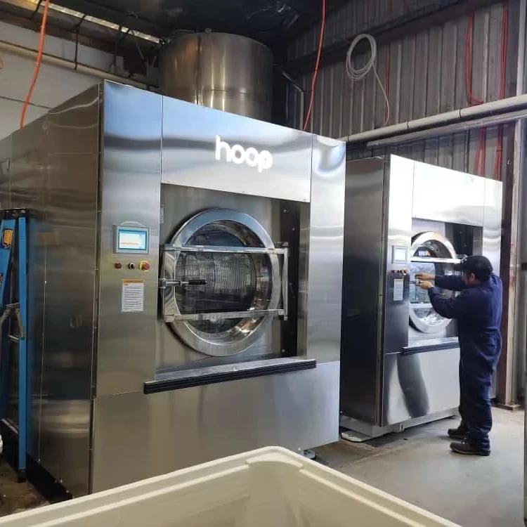 Революционизировать операции с помощью передовых промышленных стиральных машин с обручем для повышения эффективности