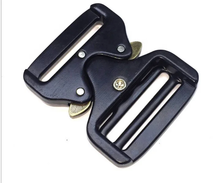 Wholesale accessories tactical fashion heavy duty metal quick release bag snap buckles belt adjustable buckle