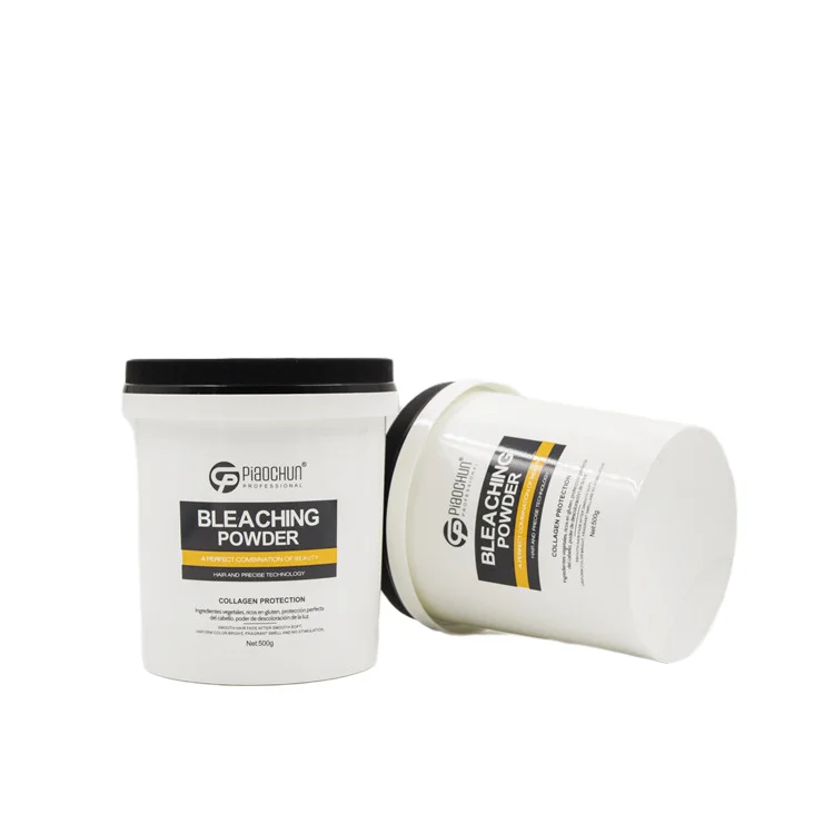
Wholesale factory directly Bleach hair plastic container packing hair bleaching powder hair treatment 