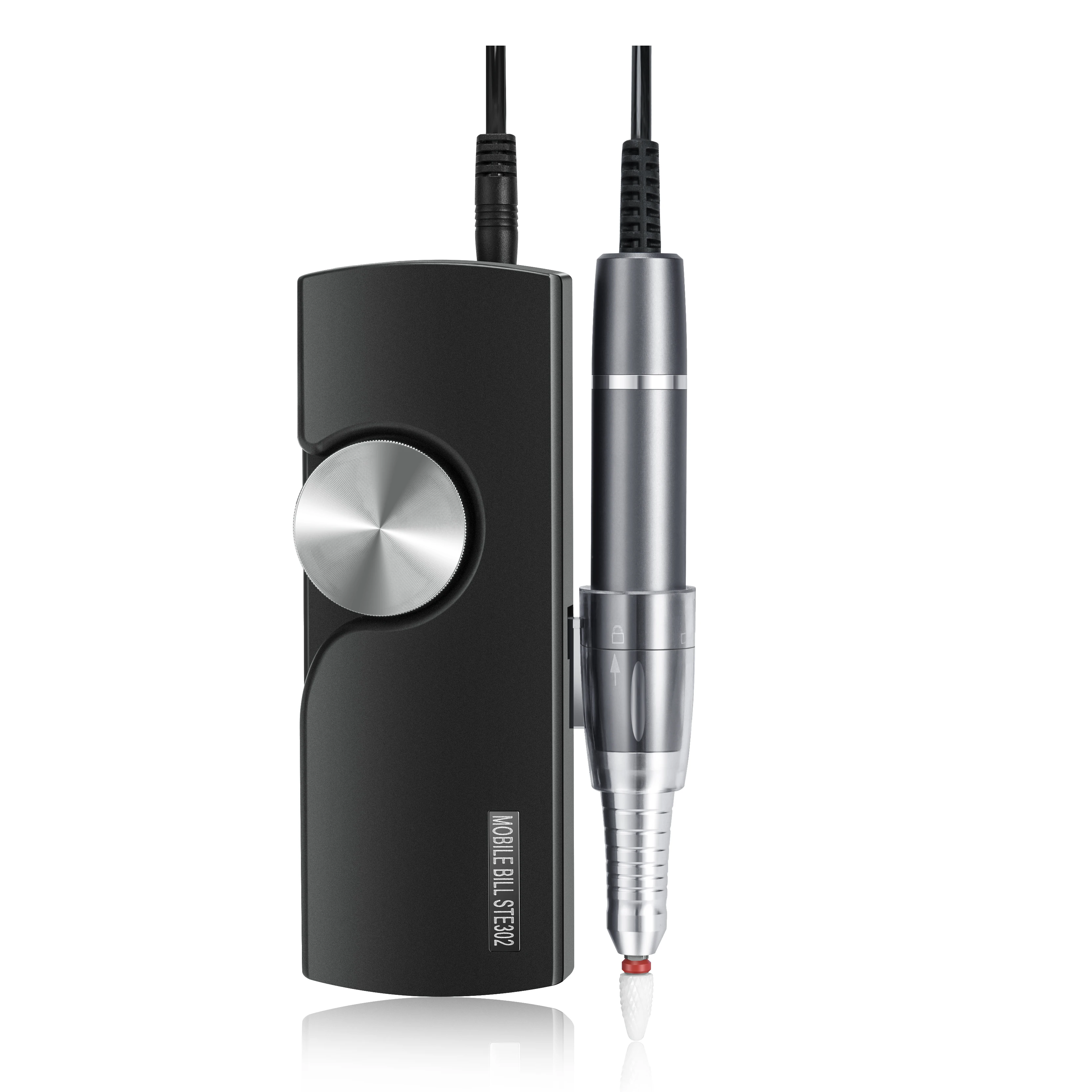 New Arrival Classic Black Color Nail Drill Machine Set Professional Brushless Multi functional Manicure Nail Drill