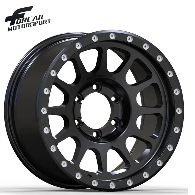 Deep lip 17 inch alloy wheels 5/6 holes car rims for off-road