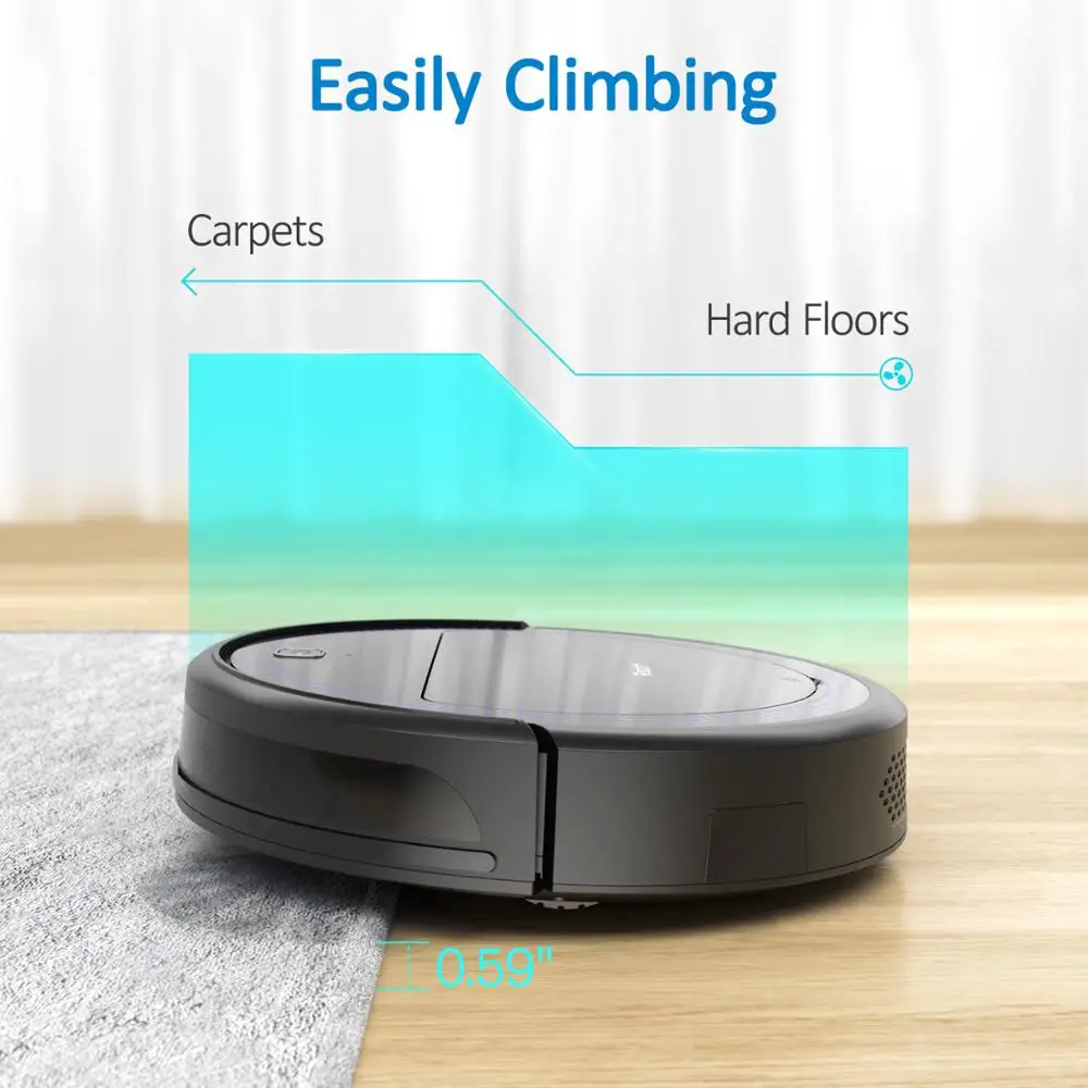 2000 Pa Super Strong Suction And Ultra Quiet Self-Charging Robotic Vacuum Cleaner Robot V7S