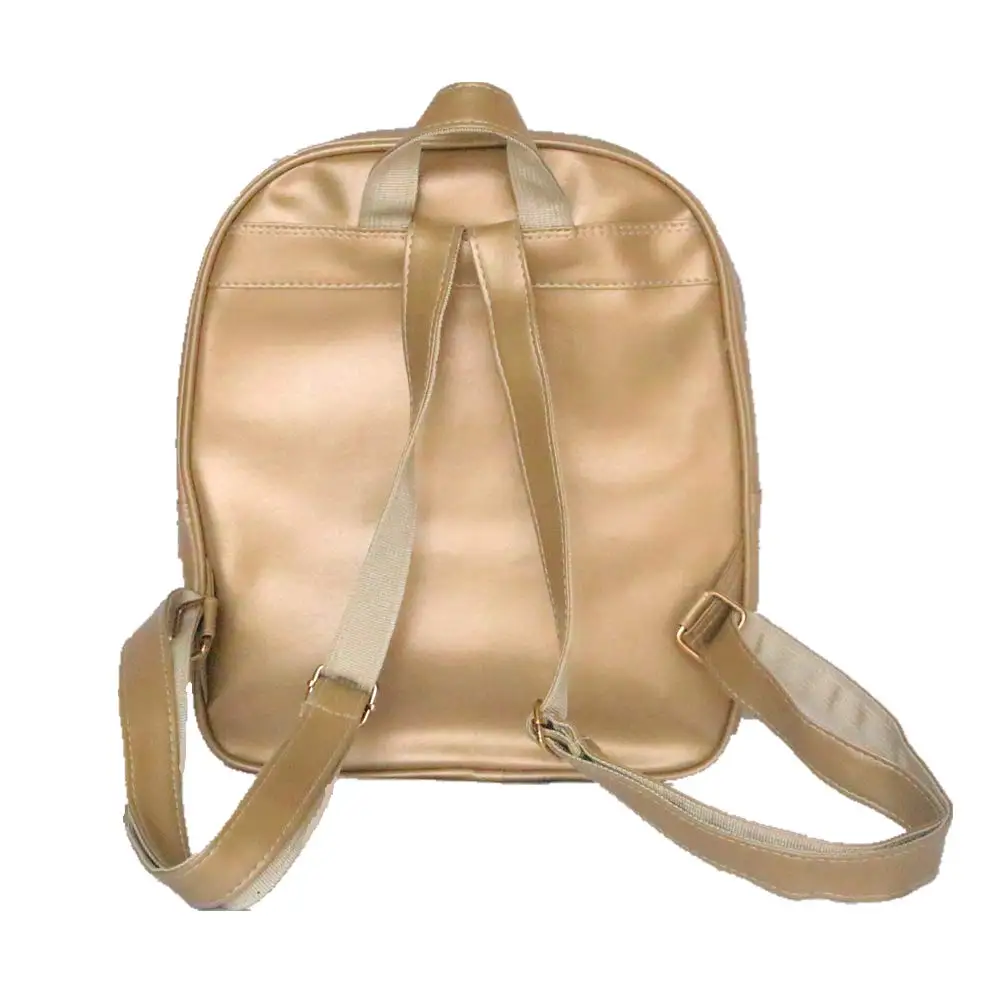 Custom Glitter Pu High Capacity manufacturer Insert Pin Display ita backpack bag With bull head Embroidery