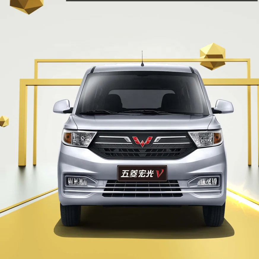 Китайский недорогой автомобиль Wuling Hongguang Van 1.5L 6MT 2 5 7 8 мест бензиновый грузовой фургон мини-фургон сделано в Китае подержанные автомобили