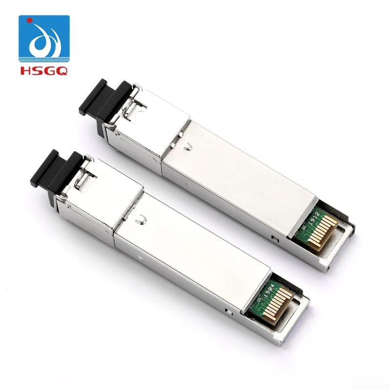 HSGQ 1 25 г одного волокна lc 20 км оптический трансивер 1310/1550nm нисходящий pon sfp