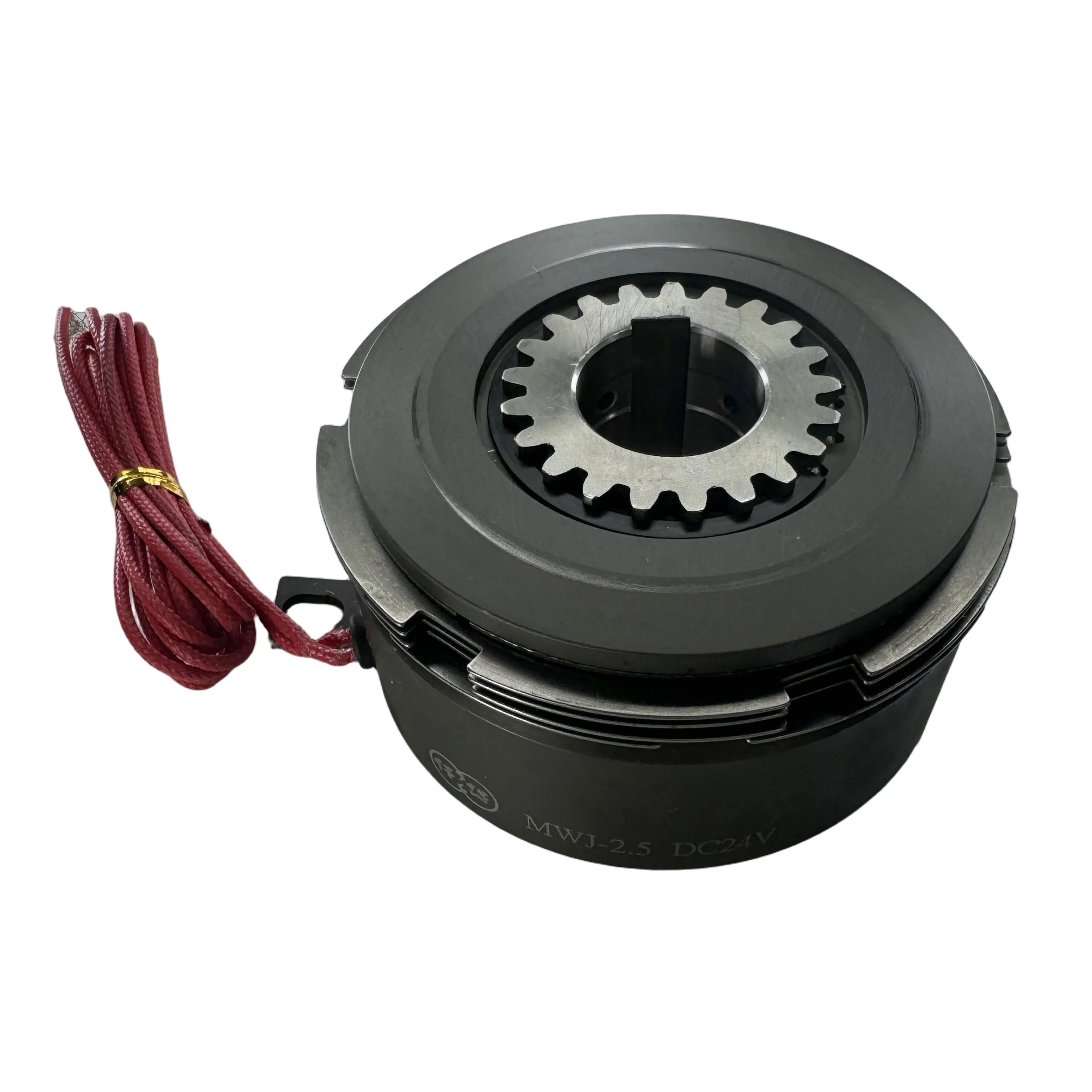DC24V масляная многодисковая электромагнитная муфта MWJ005AA вращающий момент статического трения 100 нм для нарезающих станков