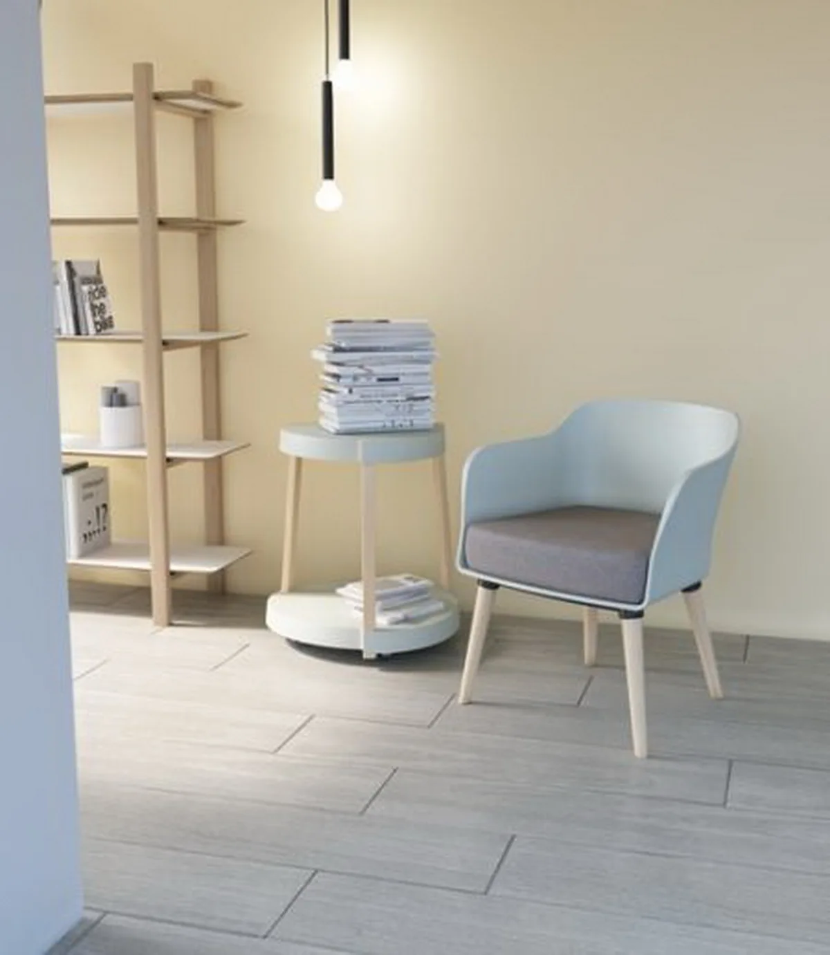 Мебель для гостиной современный деревянный конец круглый легкий боковой