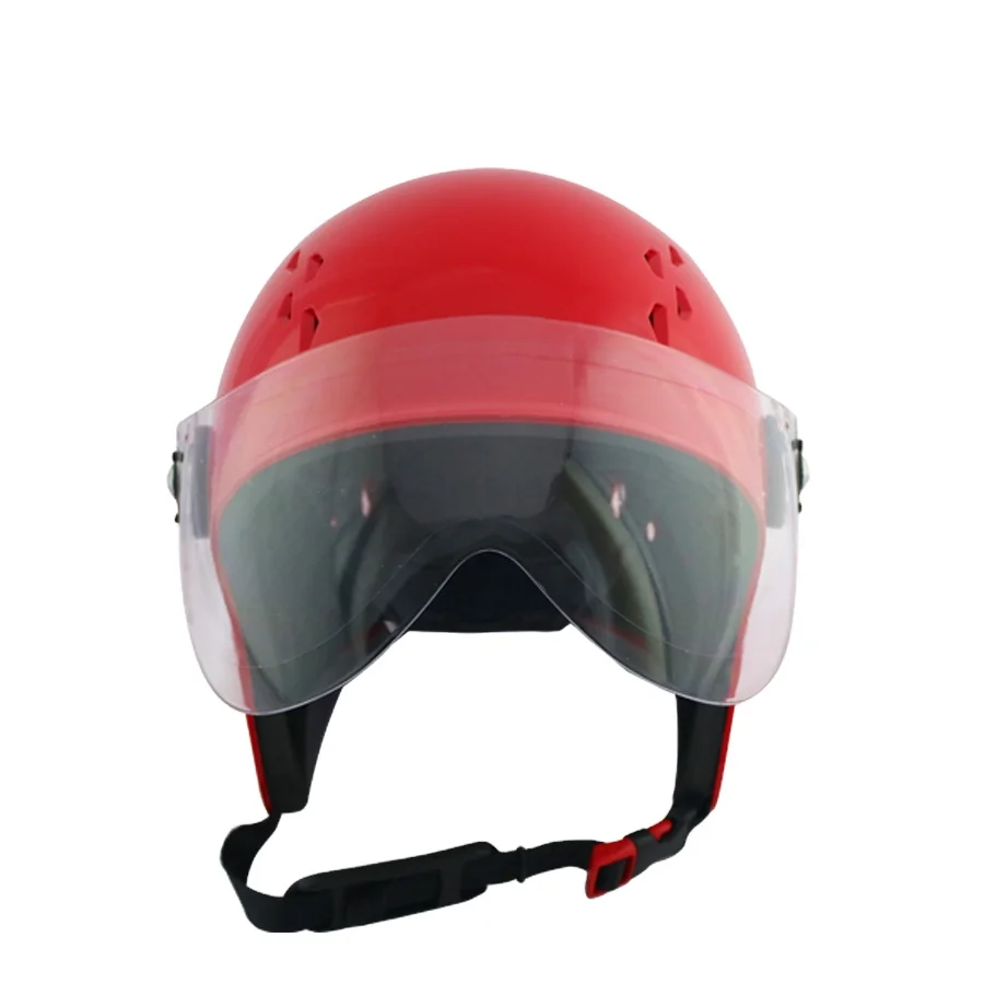 High quality outdoor rafting water helmet ce standard with helmet visor