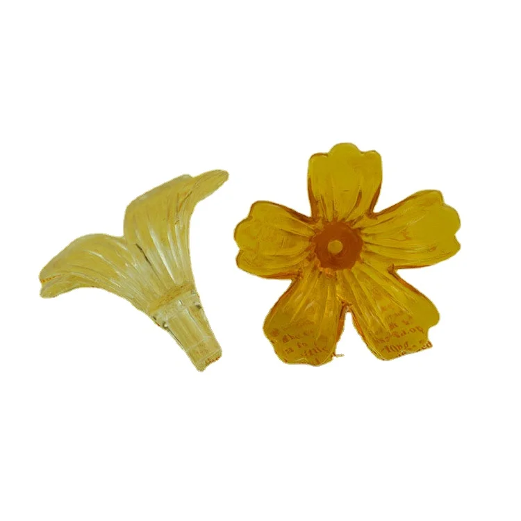 Speaker flower accessories Acrylic resin plastic chandelier wall lamp petal flower jewelry lighting lamp accessories