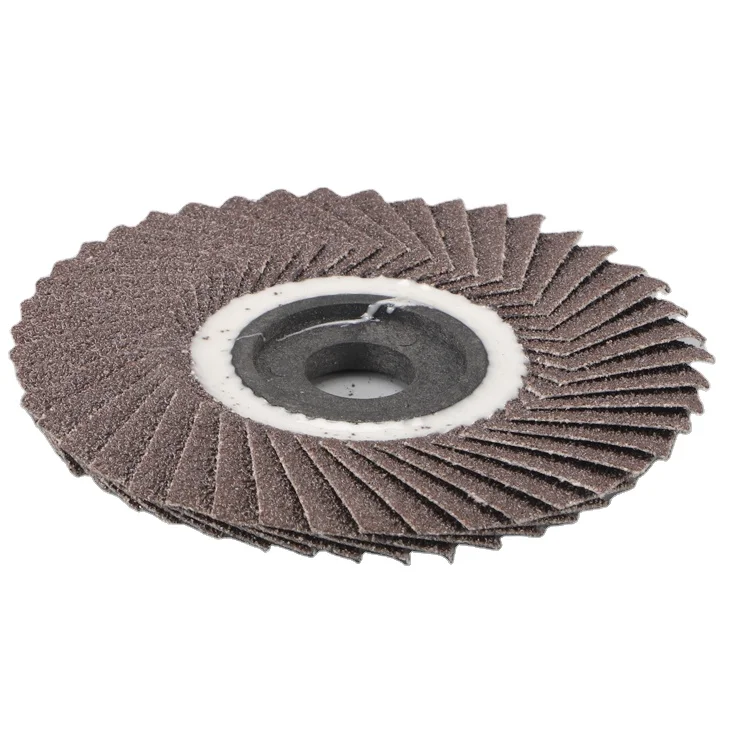 Abrasive Tools T27/T29 Sanding Flexible Flap Disc / Wheel Reinforced Fiberglass from Roughing to Finishing Phenolic Resin Accept