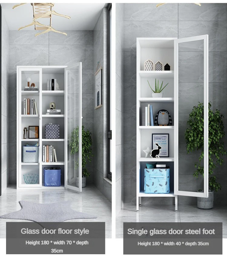 Factory Wholesale Metal Locker Bookcase Storage Kindergarten Book Shelf