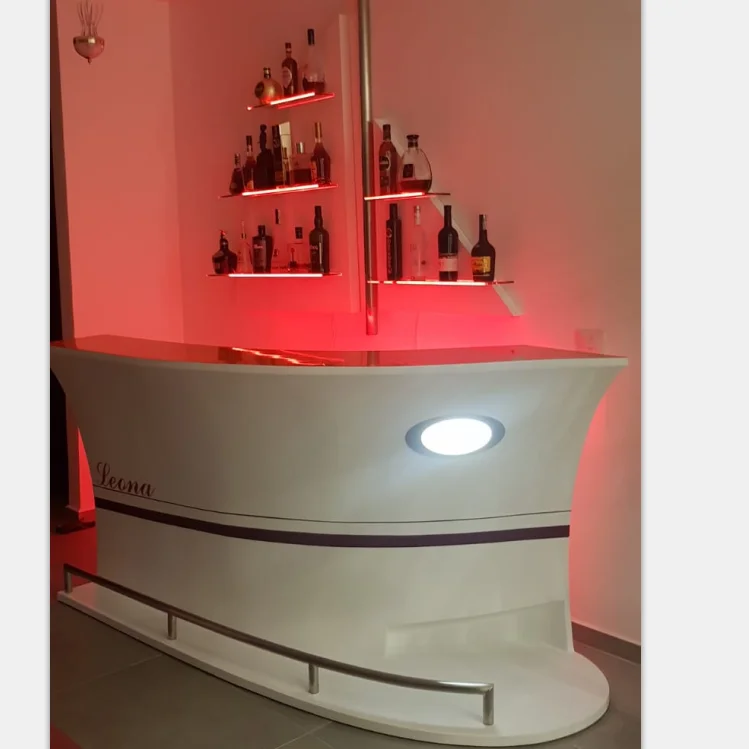 LED boat bar counter