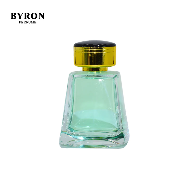 Luxury Square Men Perfume Bottle Clear Empty Glass Bottle Perfume 30ml 50ml And 100 Ml