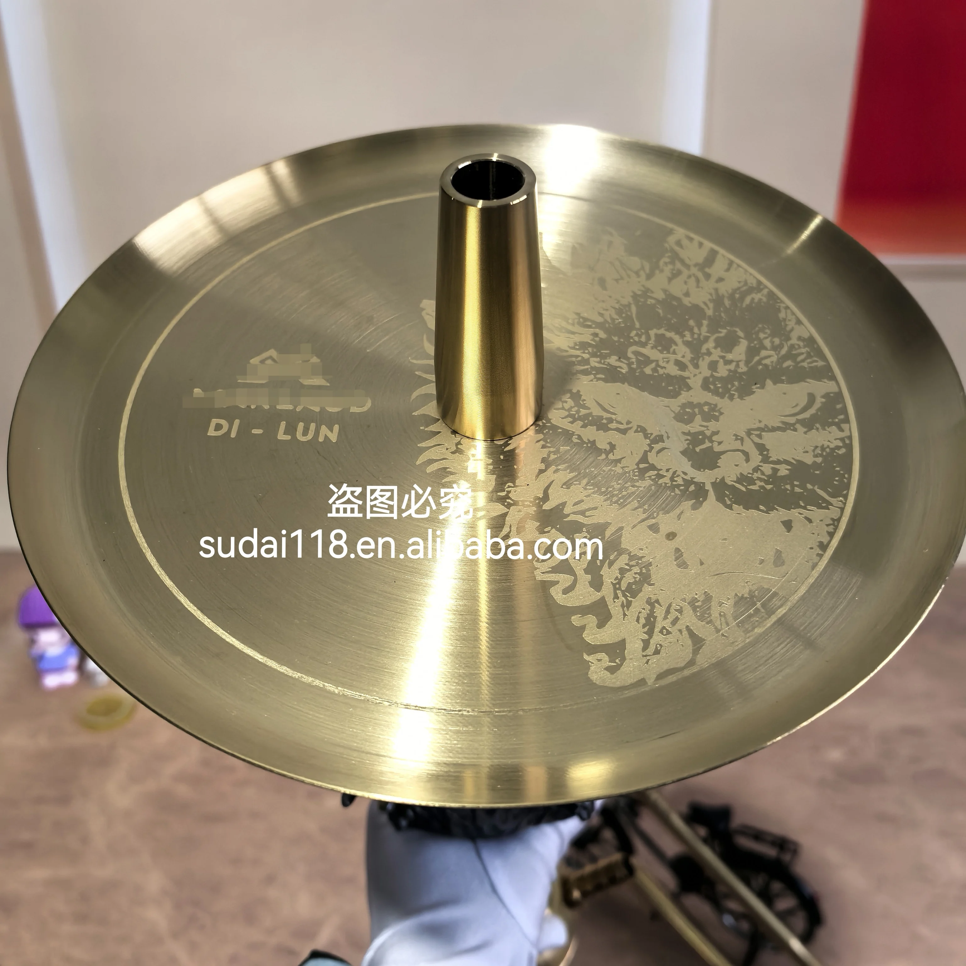 Stainless Steel Gold Hookah High-end 304 Large