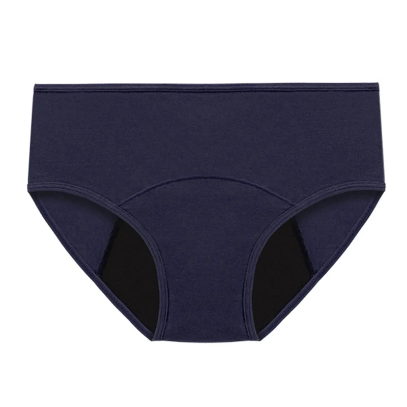 Women Wholesale Menstrual Pants Ladies Large Size Mid-waist  Period Leakproof Sanitary Briefs underwear Physiological Underpants