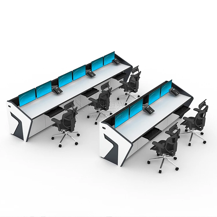 High Quality Control Center Console Monitoring Room Work Station Desk Control Room Console