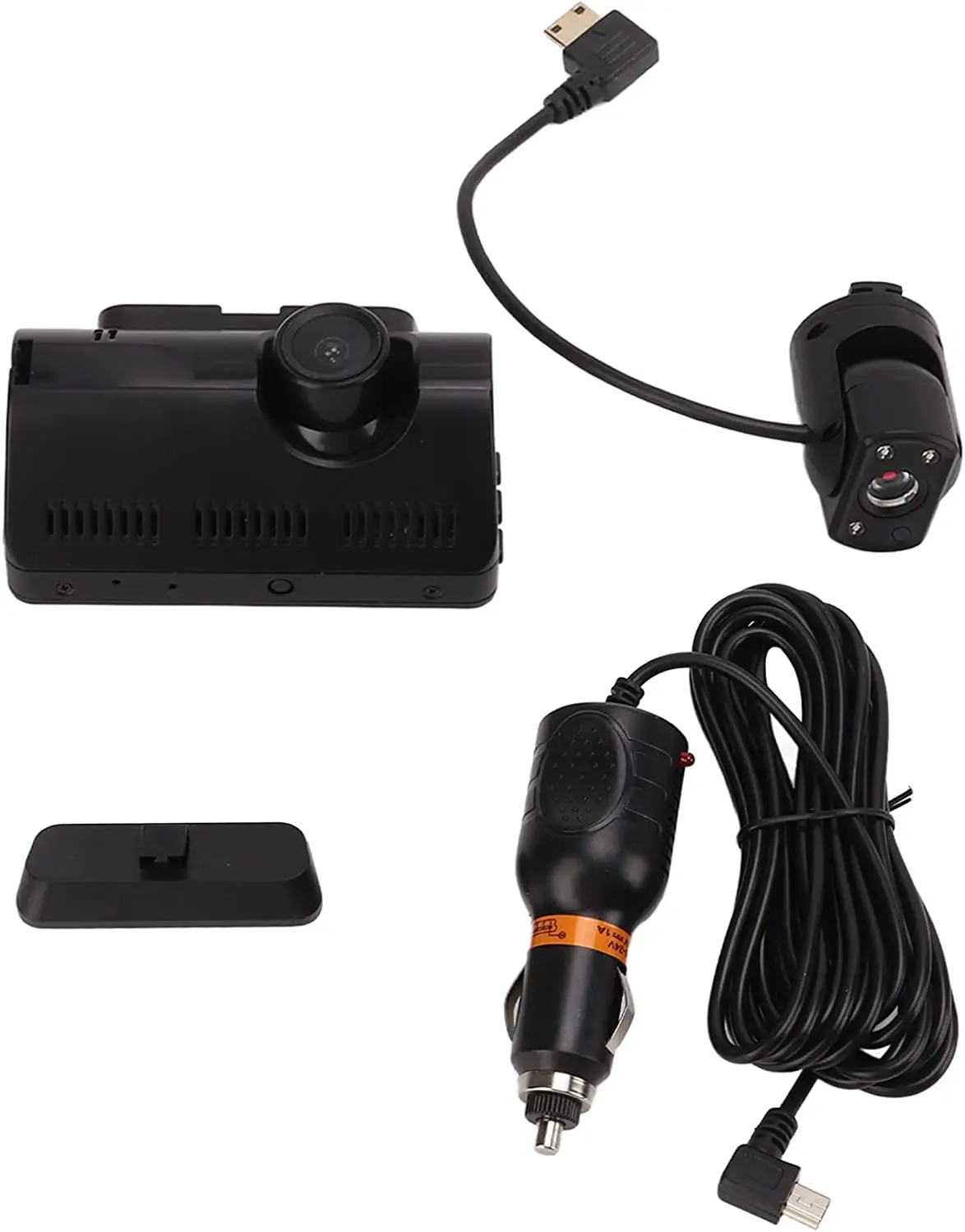 Driving recorder A68 dual lens front dash cam and rear dual recording IPS screen with WiFi version HD night vision dash cam