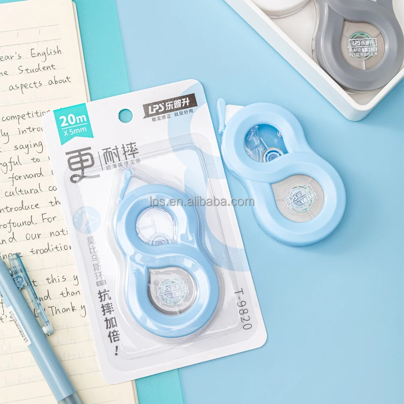 Special Mobius Strip Design Whiteout Tape From Professional Stationery Factory Customization Correction Tape