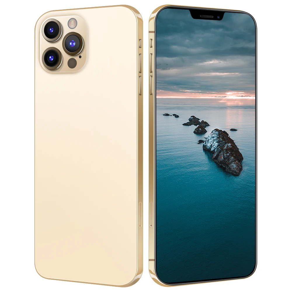 New arrival PHONE13 PRO 12GB+512GB 6.7 Inch full Display Android 10.0 Mobile Phone I13 PRO MAX Cell Phone Smartphone