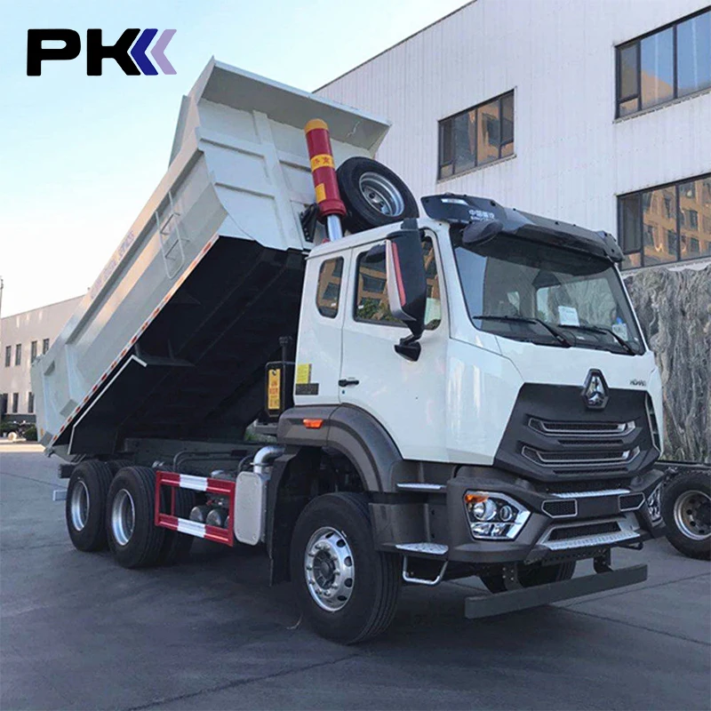 Sino Dump Truck Hohan 40 Ton Dump truck New 10 Tires Volume Sand Tipper Truck
