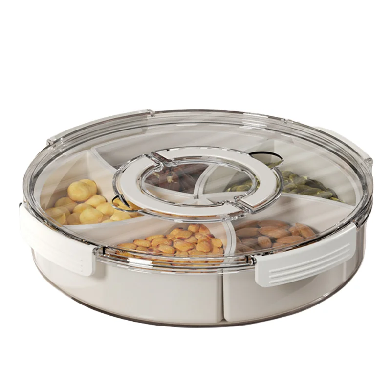 Masterchef 8 Compartment Airtight Lid Plastic Storage Container PET Kitchen Pantry Fruit Food Dispenser Minimalist Back School