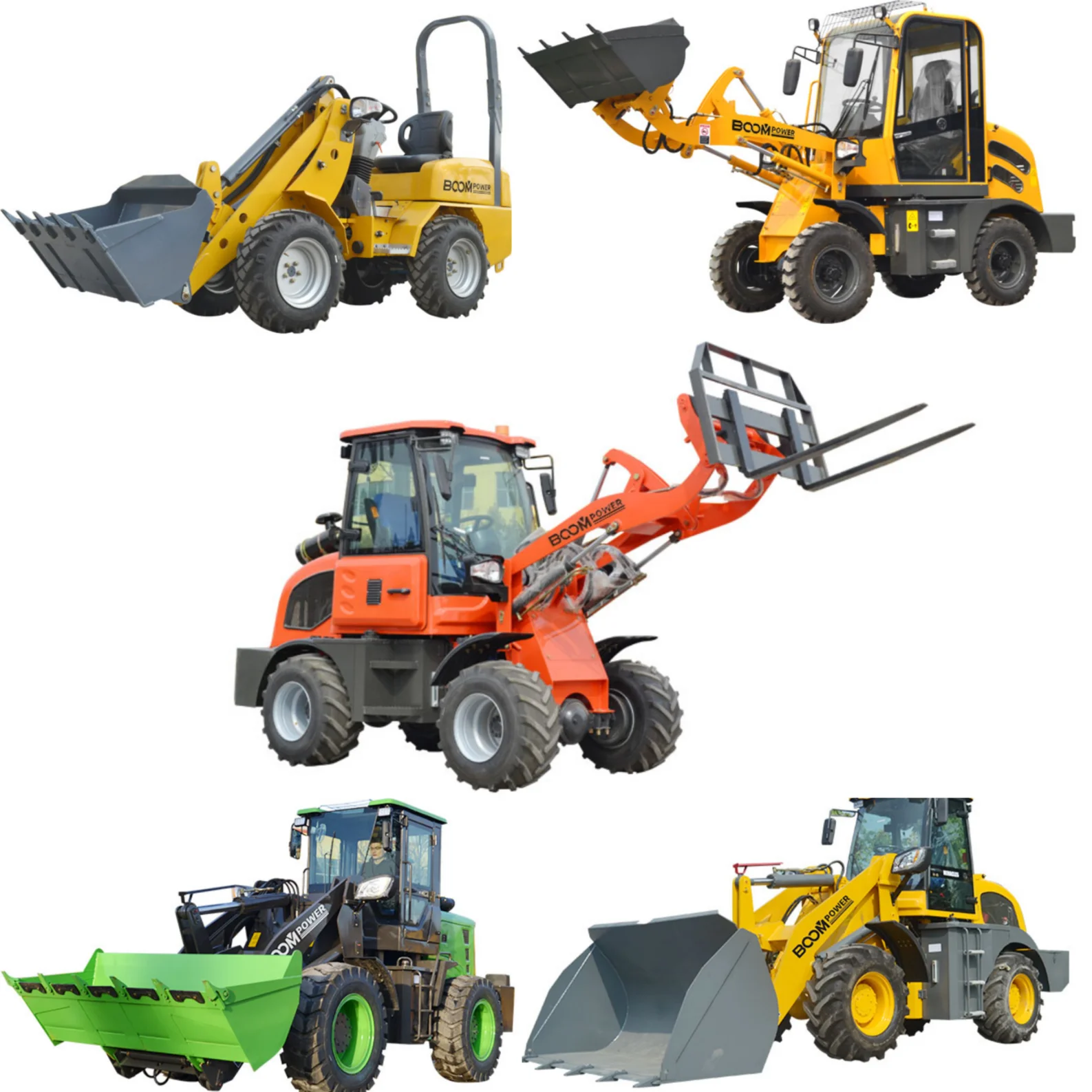 Mini wheel loader list BL906E 908E 910E 920E 930E 940E 950E telescopic mini front end loader mini european loader price list
