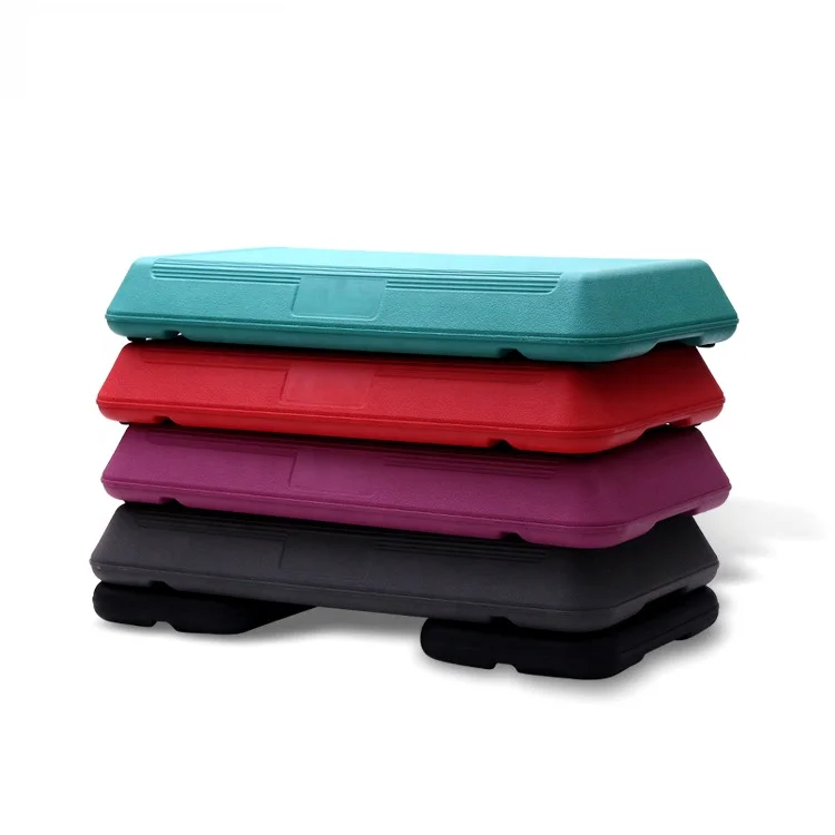 72CM Aerobic Steps Step Platforms Trainer Adjustable Exercise Fitness Workout Stepper Body Slimming