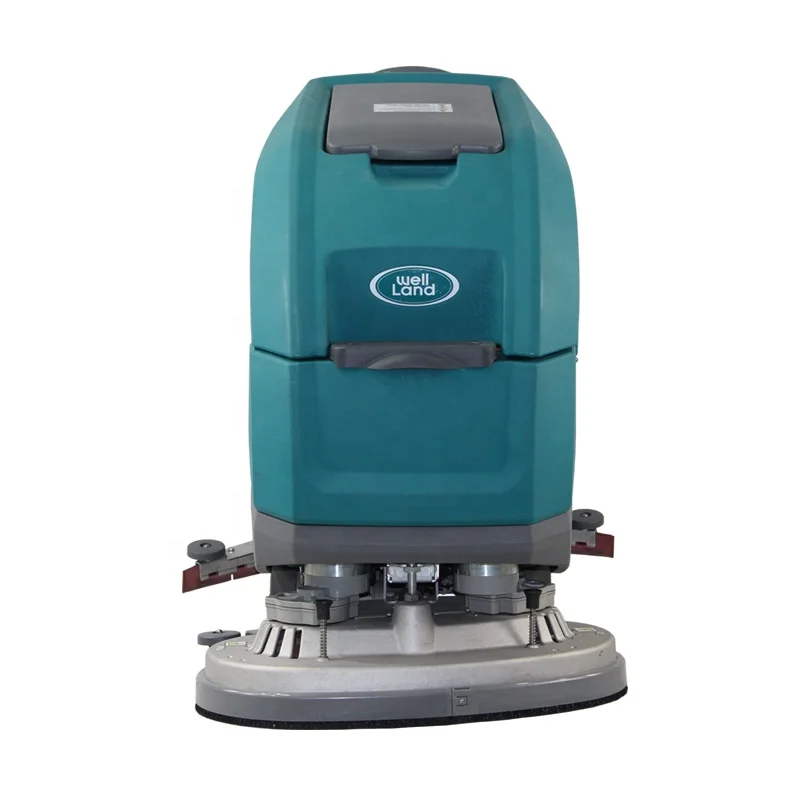 Top Quality Hardwood Floor Washing Low Noise Hand Push Floor Scrubber Walk Behind Auto Scrubber