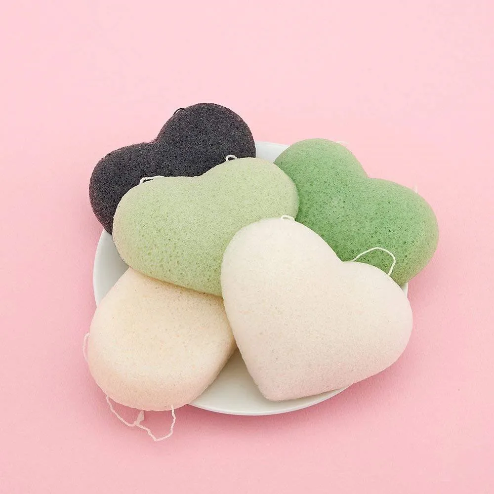 
Charcoal Konjac Sponge Foam Konjac Bath Ball Konjac Cosmetic Sponge 